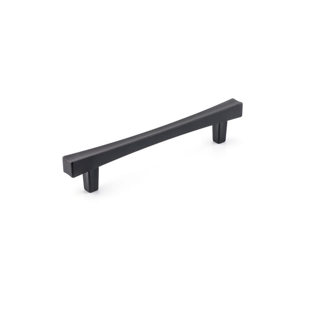 Richelieu Hardware Transitional 10 1 8 In 256 Mm Matte Black Cabinet   Richelieu Hardware Drawer Pulls Bp7227128900 64 1000 