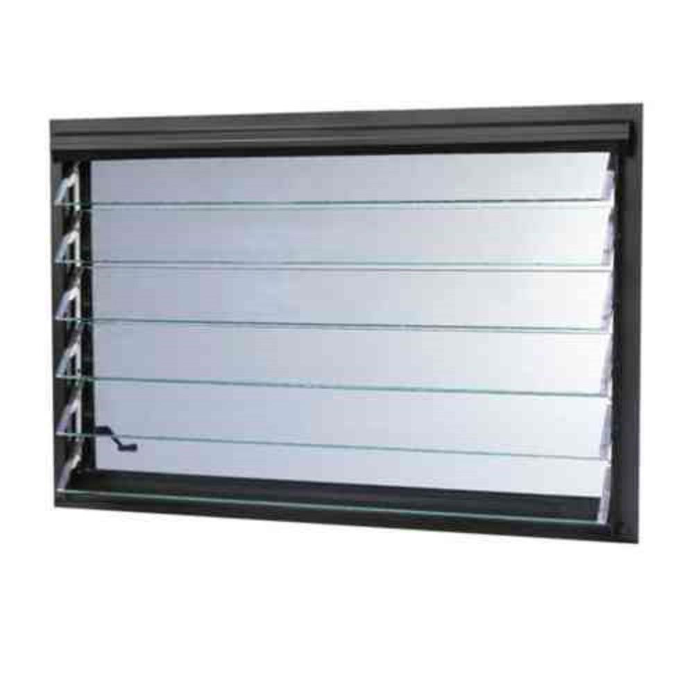 TAFCO WINDOWS 355 In X 2487 In Jalousie Utility Louver Awning