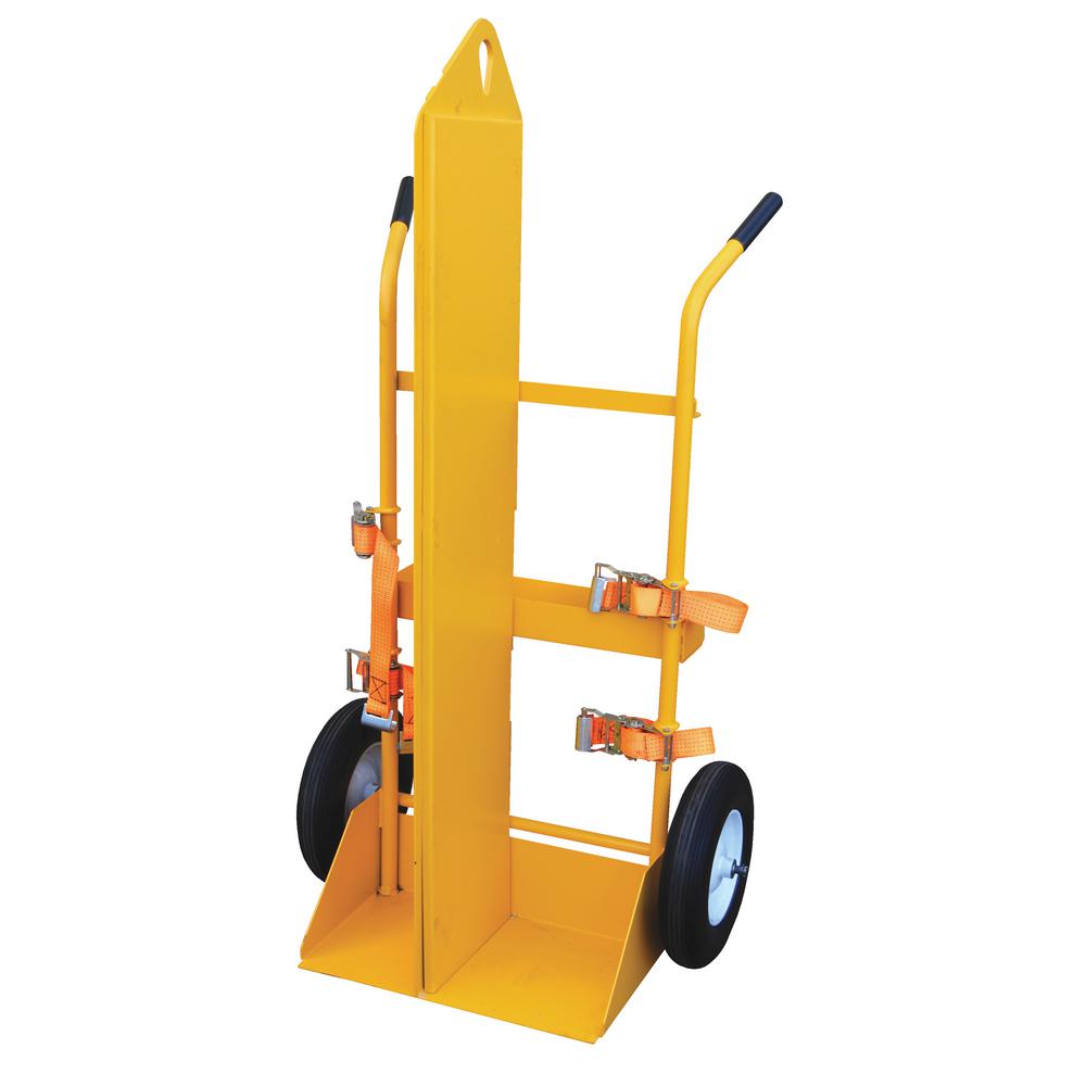 Gas Welding Cart Oversize Pneumatic Tires Welding Tanks Torch Equipment Cart NEW