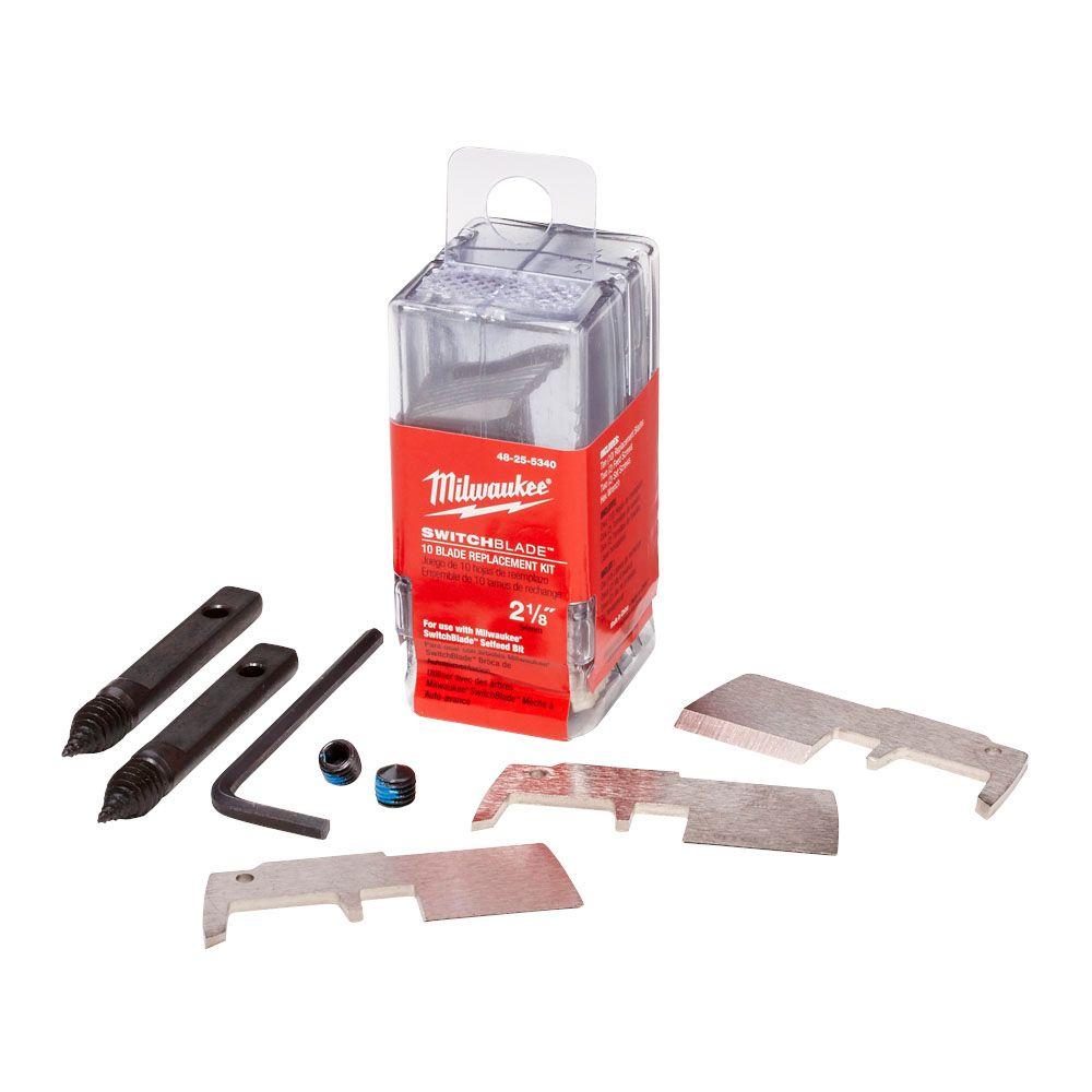 Milwaukee 2-1/8 inch Switchblade 10-Blade Replacement Kit by Milwaukee