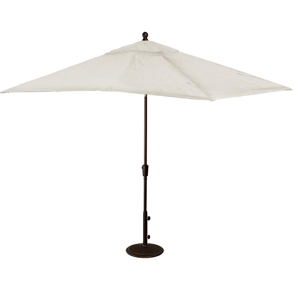 Island Umbrella Caspian 8 Ft X 10 Ft Rectangular Market Push