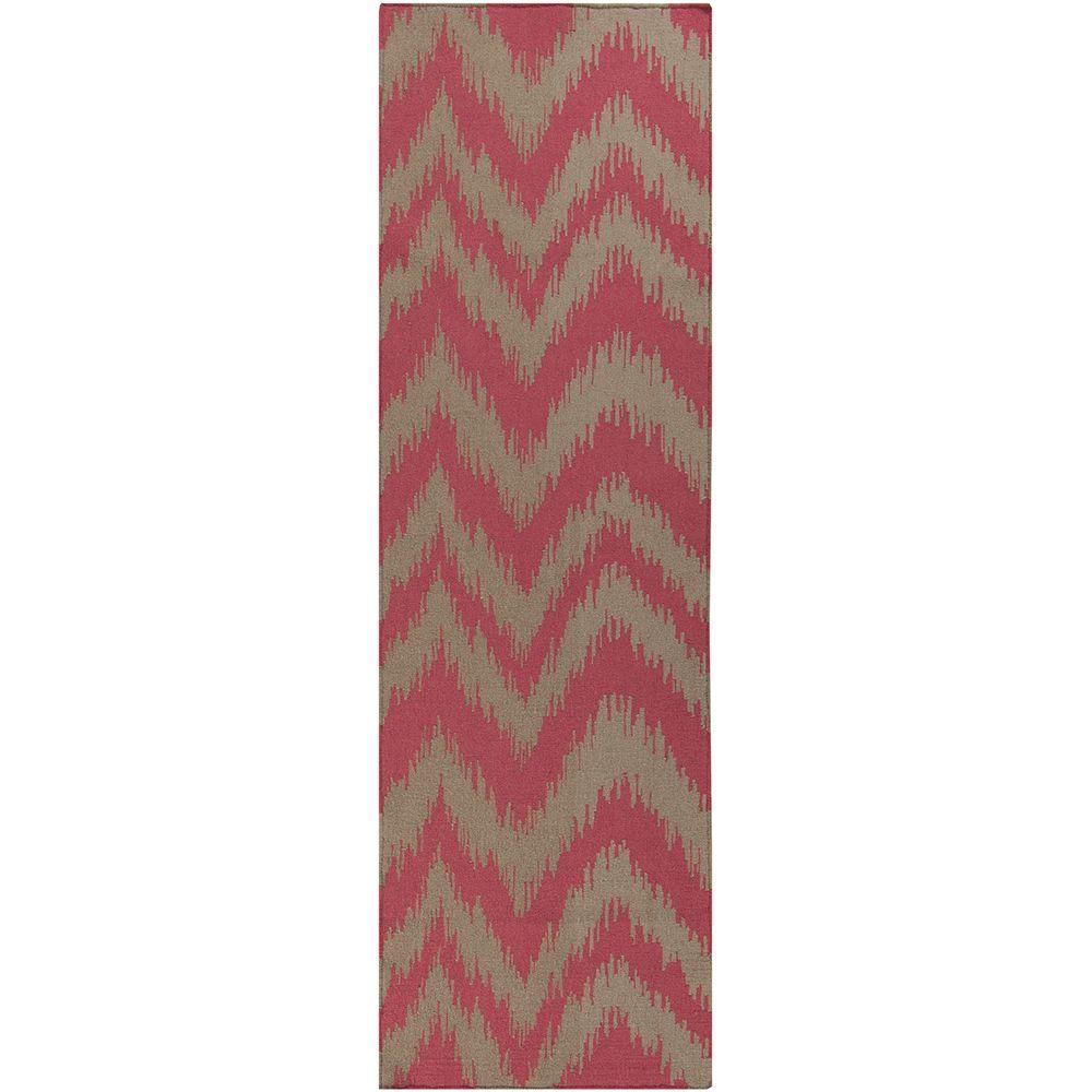 Surya Frontier Coral 2 ft. 6 in. x 8 ft. Indoor Rug RunnerFT519268