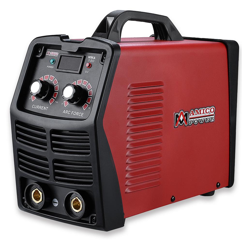 AMICO POWER 180 Amp Stick Arc DC Inverter Welder, 110/230V Dual Voltage  Welding