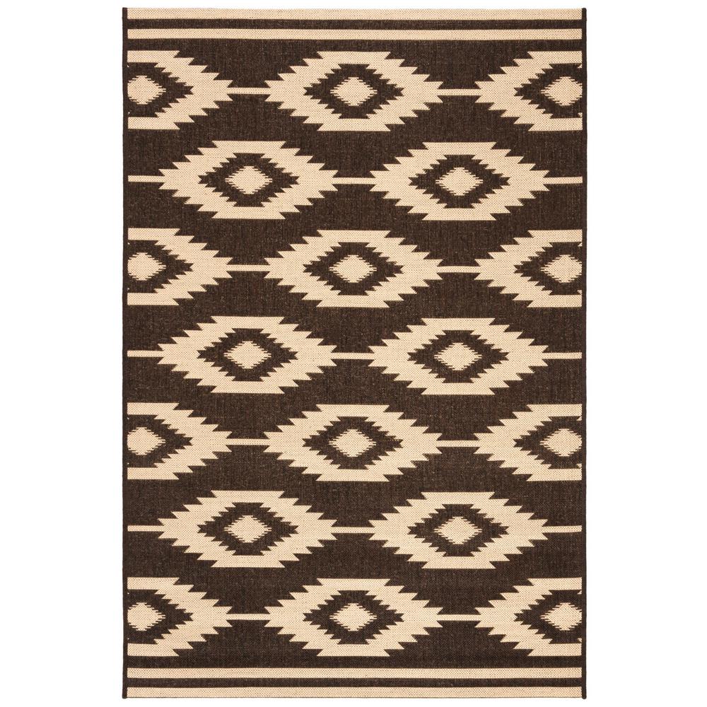 Safavieh Linden Cream Brown 4 Ft X 6 Area Rug Add A Pop Of Pattern To Your Well Adorned Living Room Or Den With This Eye Catching Rug Showcasing Damask Inspired Motif In Neutral Hues