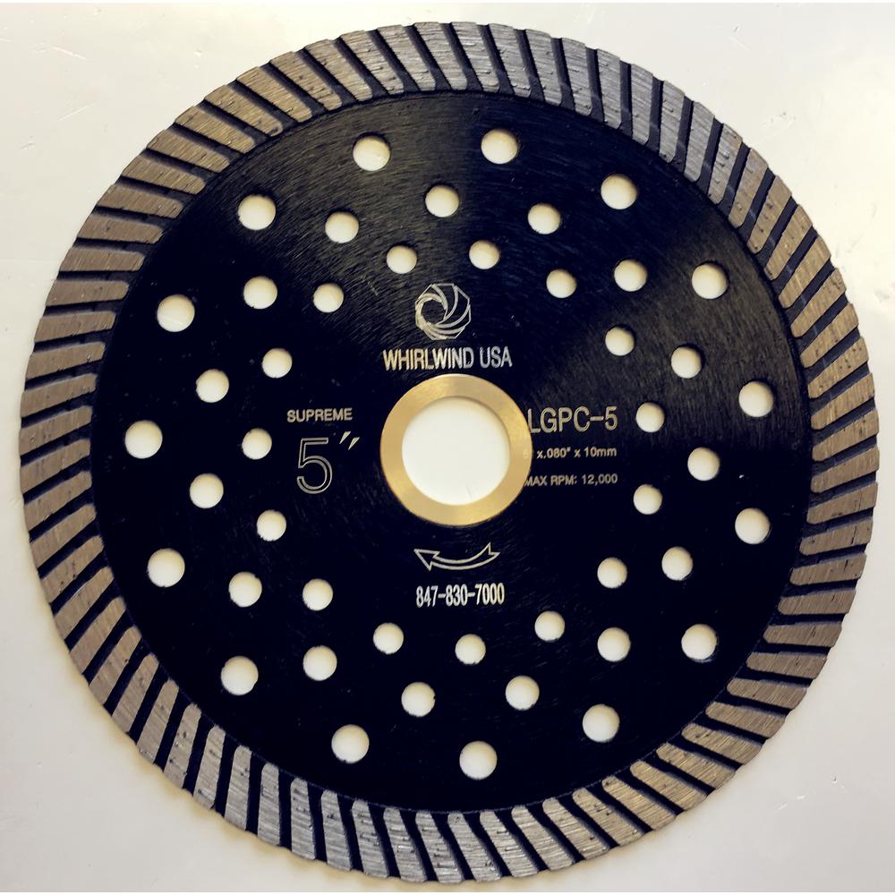 5/" Diamond Dry Cutting Turbo Blade for granite