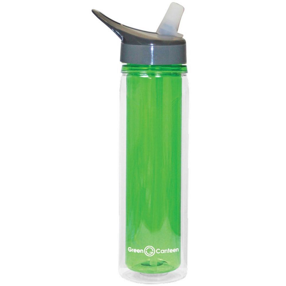 UPC 813334016773 product image for Green Canteen 18 oz. Green Double Wall Tritan Plastic Hydration Bottle with Sipp | upcitemdb.com