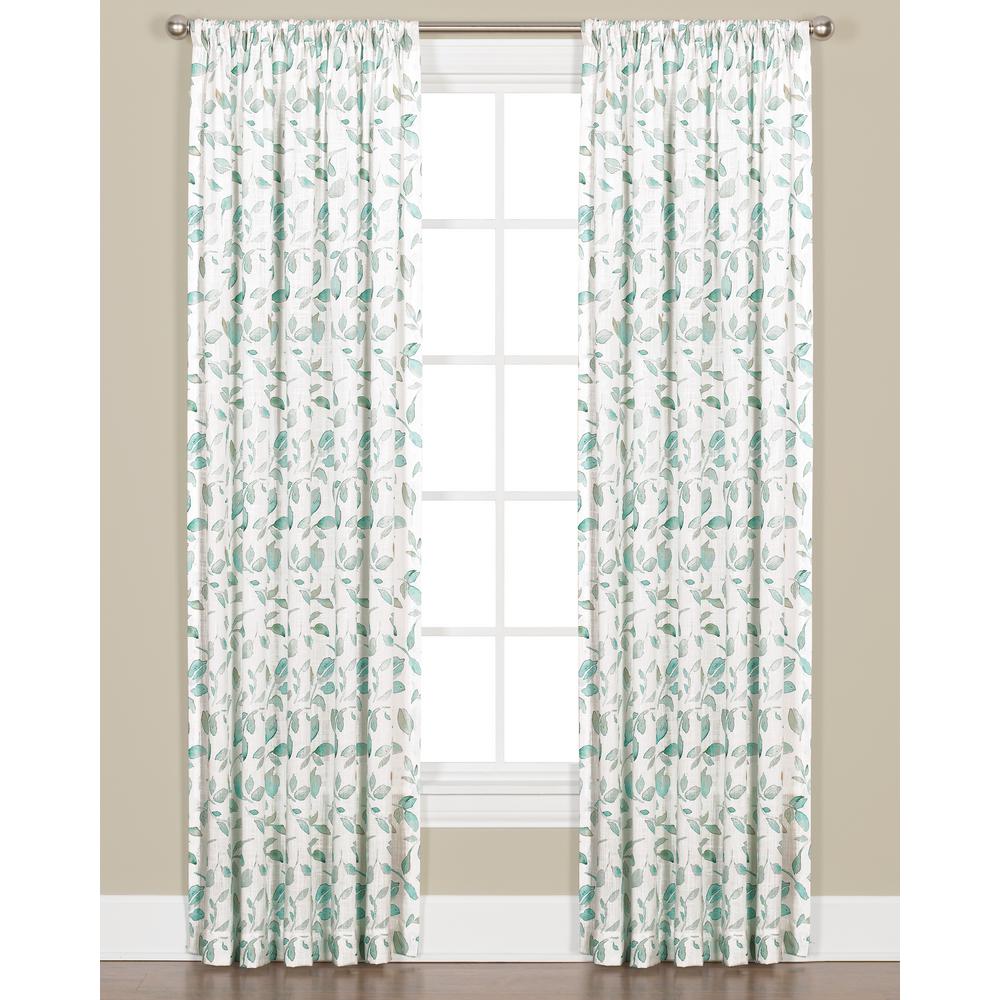 Lavish Home Metallic Grommet Curtain Panels Khaki 84-Inch