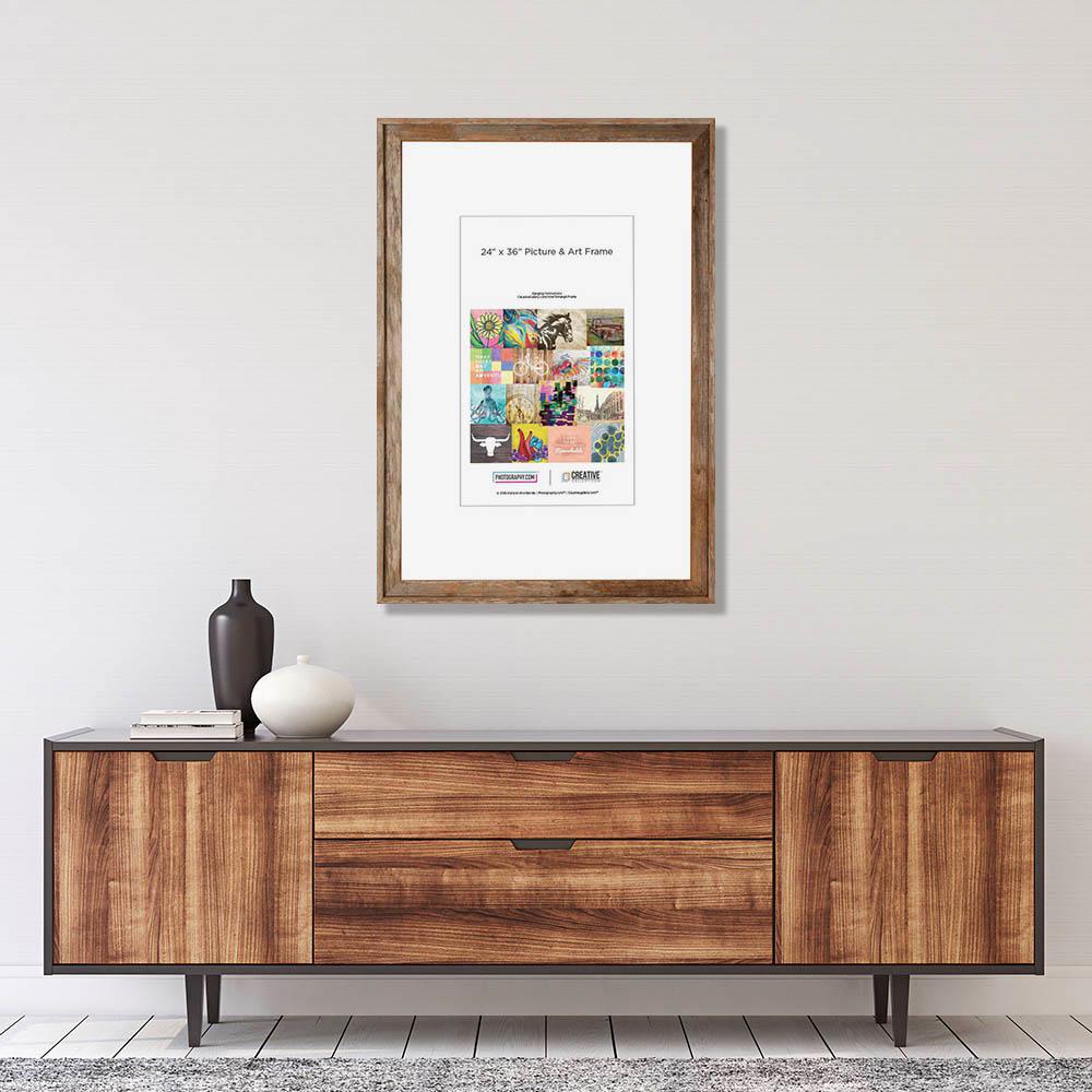 Creative Gallery 24 In X 36 Rustic Reclaimed Barnwood Picture Rustic Reclaimed Barnwood Picture