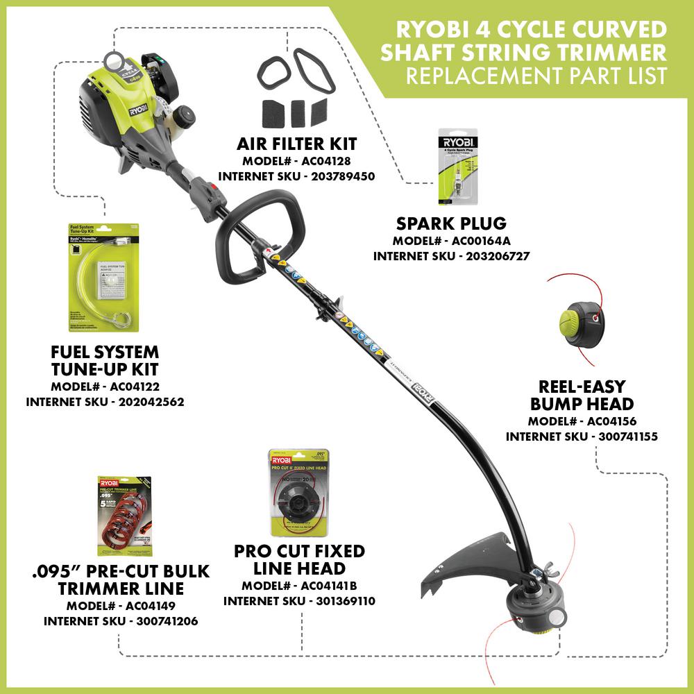 ryobi 4 cycle weed trimmers