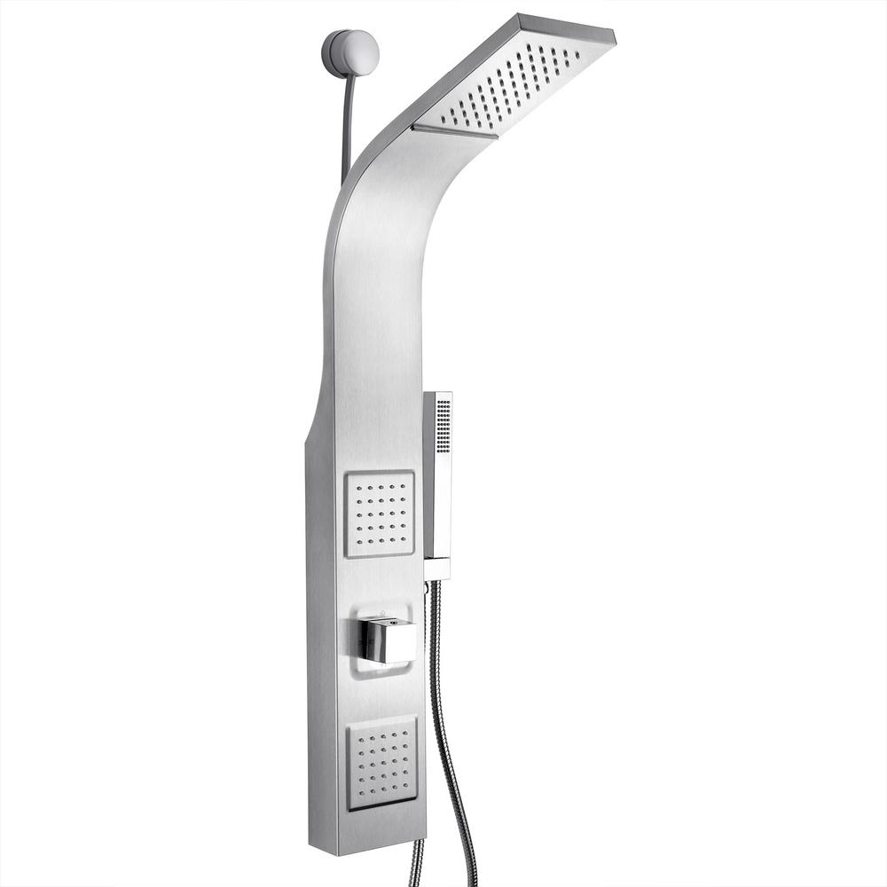 Mediterraneo Vernazza 43 in. 2Jet Shower Panel System with Shower Head