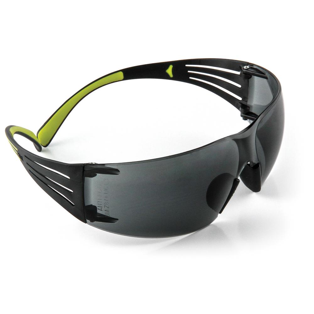 3M SecureFit Anti-Fog Safety Glasses 1 pc Black//Green Gray