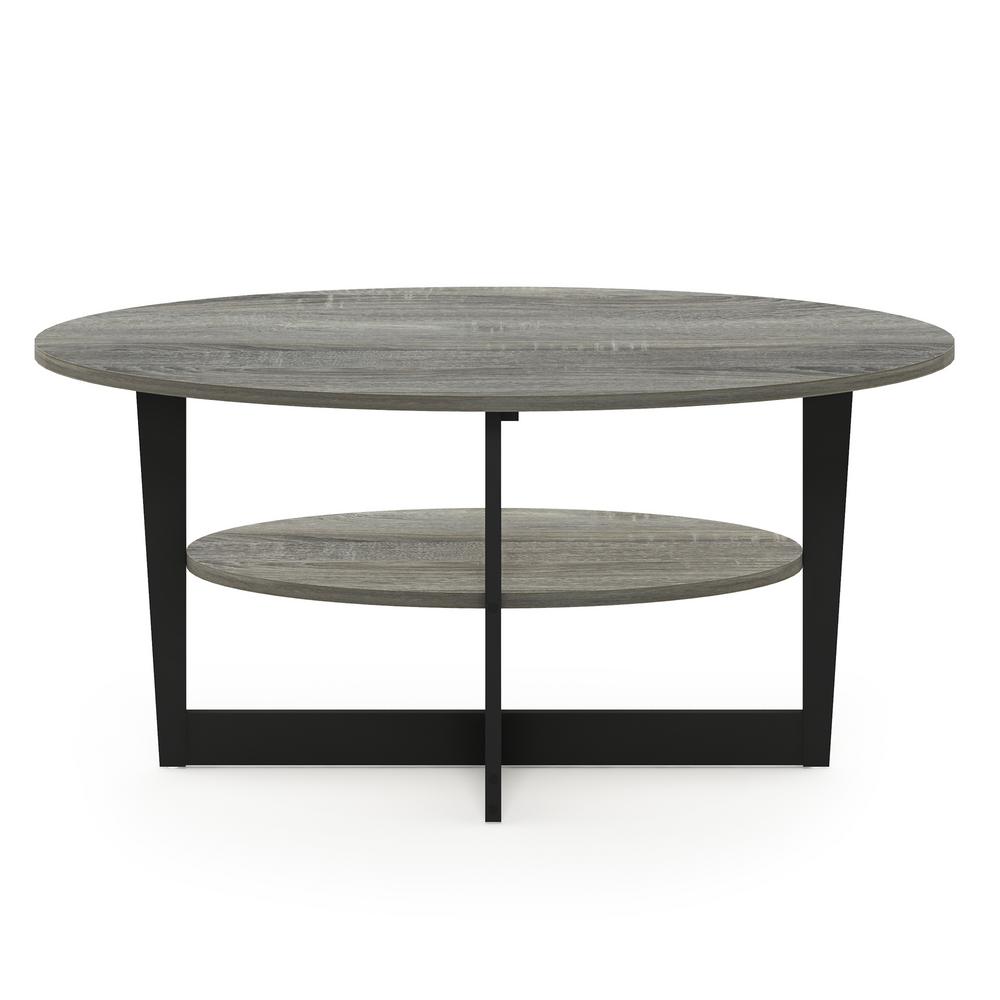 Furinno Jaya 36 In French Oak Gray Medium Oval Wood Coffee Table With Shelf 15020gywbk The Home Depot - Oval Wooden Coffee Table With Shelf Furinno Jaya 36 In French Oak Gray Medium Oval Wood Coffee Table With Shelf 15020gywbk The Home Depot - Oval Wooden Coffee Table With Shelf
