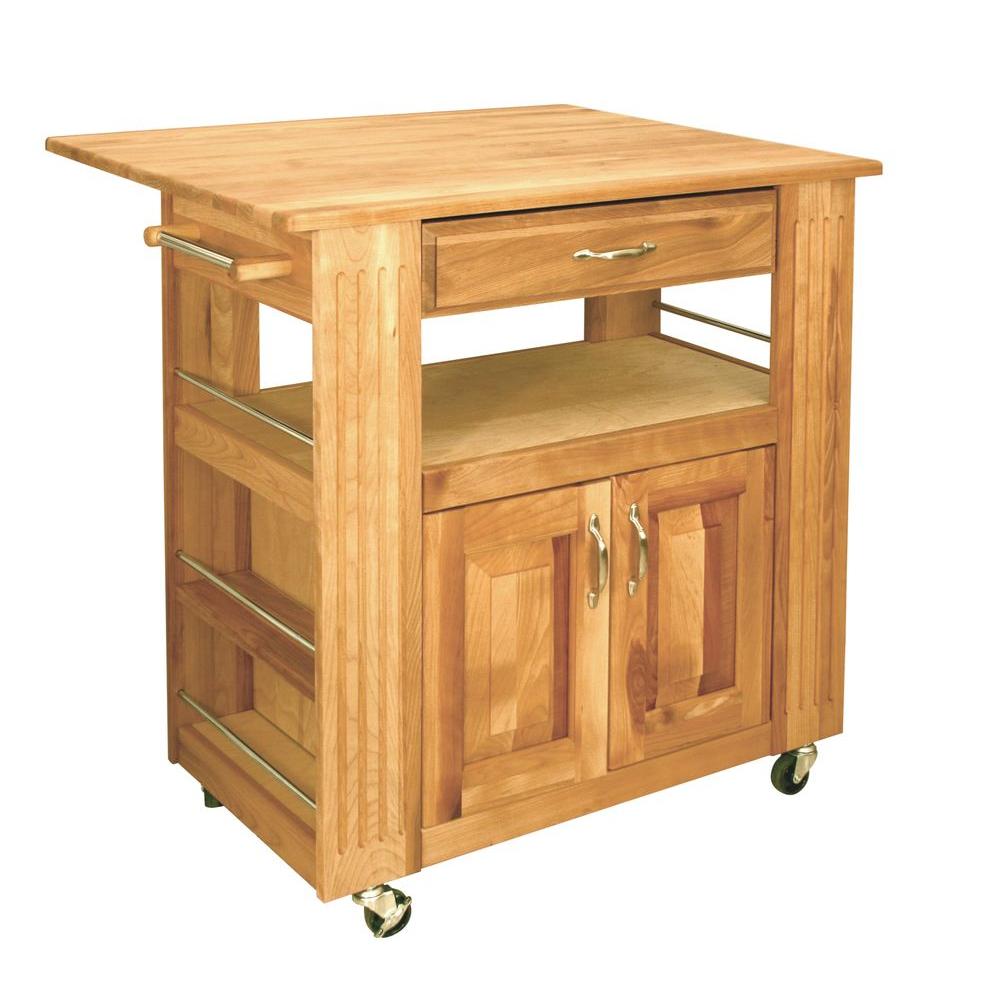 Natural Wood Catskill Craftsmen Kitchen Carts 15445 64 65 