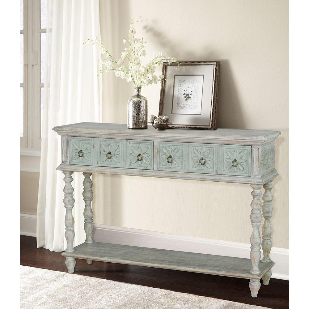 Pulaski Furniture White Storage Console TableDS806002 The Home Depot