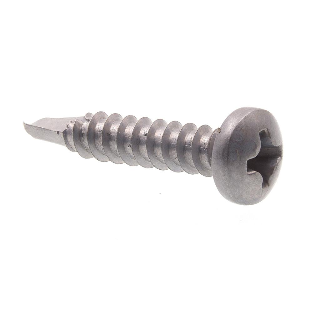 Pan Square Drive Self-Drilling Screws #6 X 1 50 pcs AISI 410 Stainless Steel Aspen Fasteners