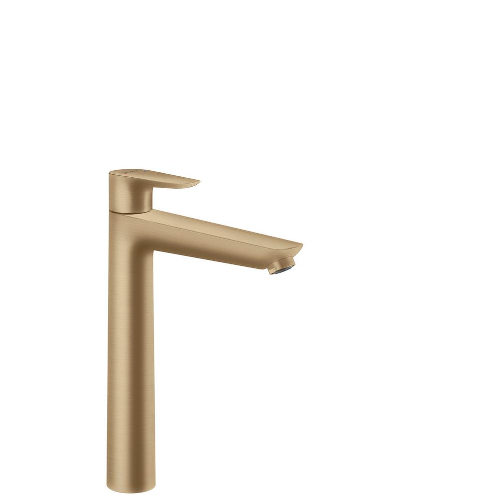 Hansgrohe Talis E Single Hole SingleHandle Bathroom Faucet in Brushed