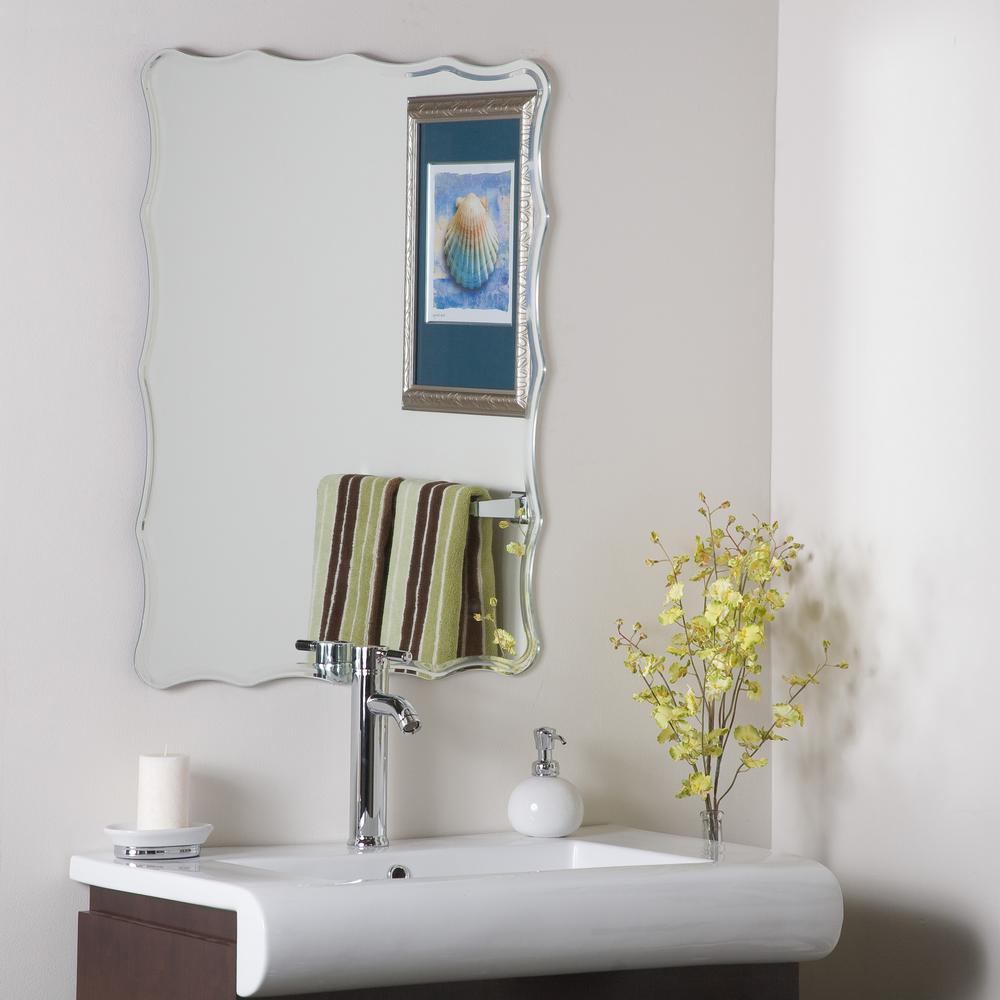 Decor Wonderland 31 5 In X 23 6 In Rectangle Frameless Ridge