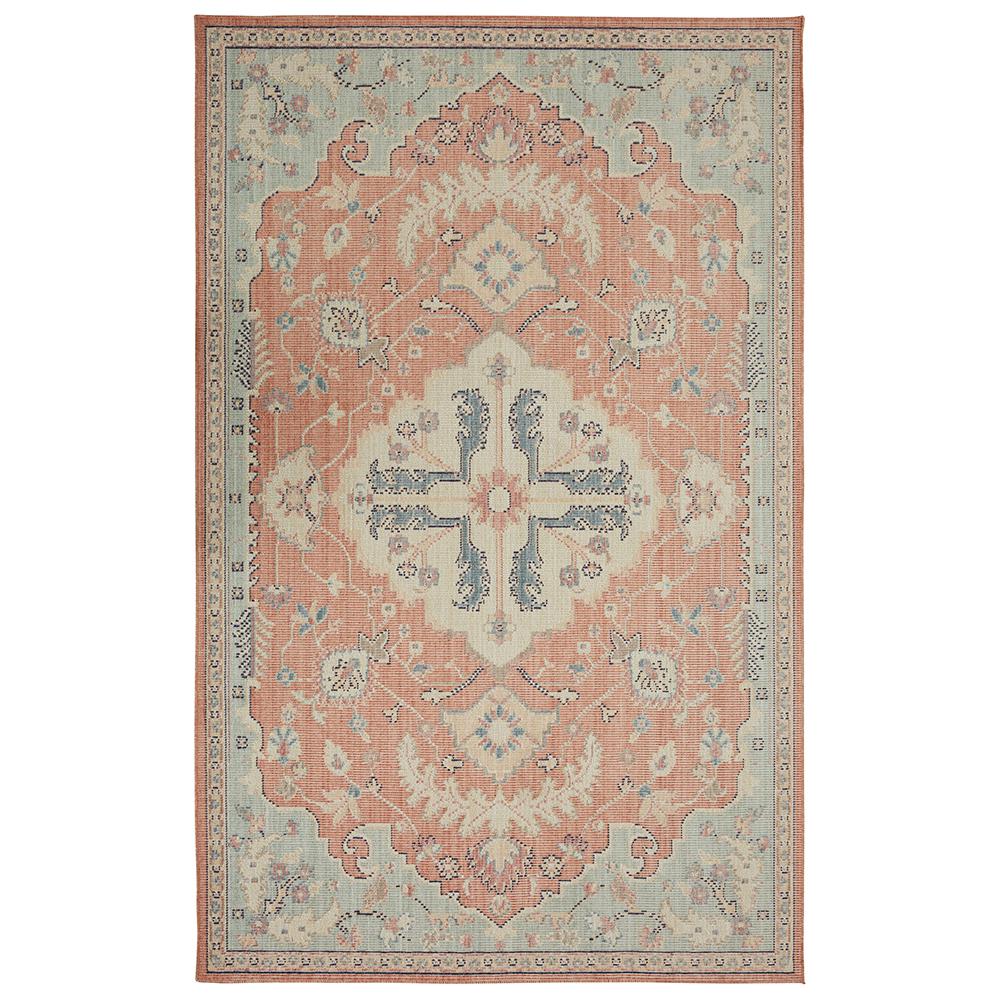 Mohawk Home Patna Aqua 8 Ft X 10 Area Rug 032447 The Depot
