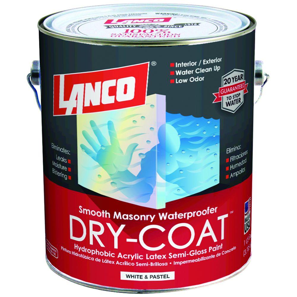 Lanco Dry Coat 1 Gal Deep Semi Gloss Waterproofing Paint