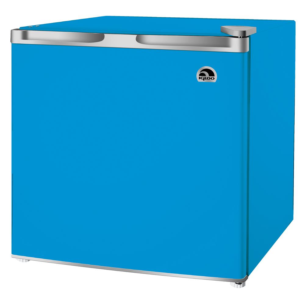 IGLOO 1.6 Cu. Ft. Mini Refrigerator In Blue-FR115I-B-Blue - The Home Depot