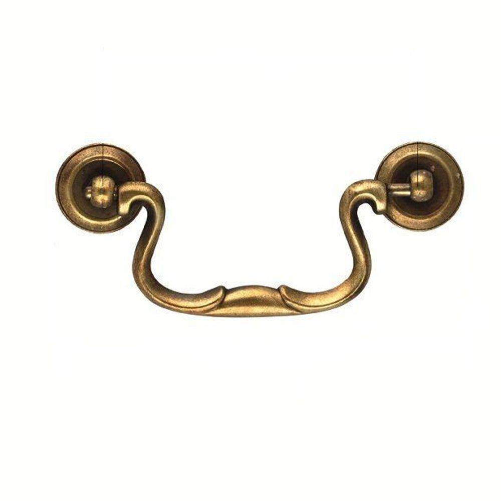 3 1 2 Bail Pull Drawer Pulls Cabinet Hardware The Home Depot