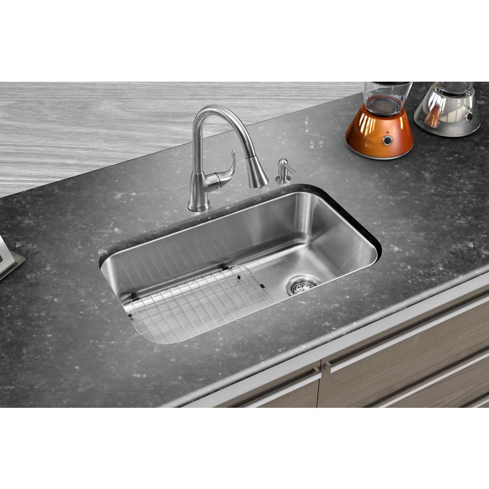 Glacier Bay All In One Dual Mount Stainless Steel 33 In 2 Hole
