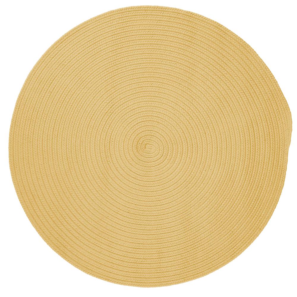 Home Decorators Collection Trends Soft Yellow 10 ft. x 10 ft. Braided