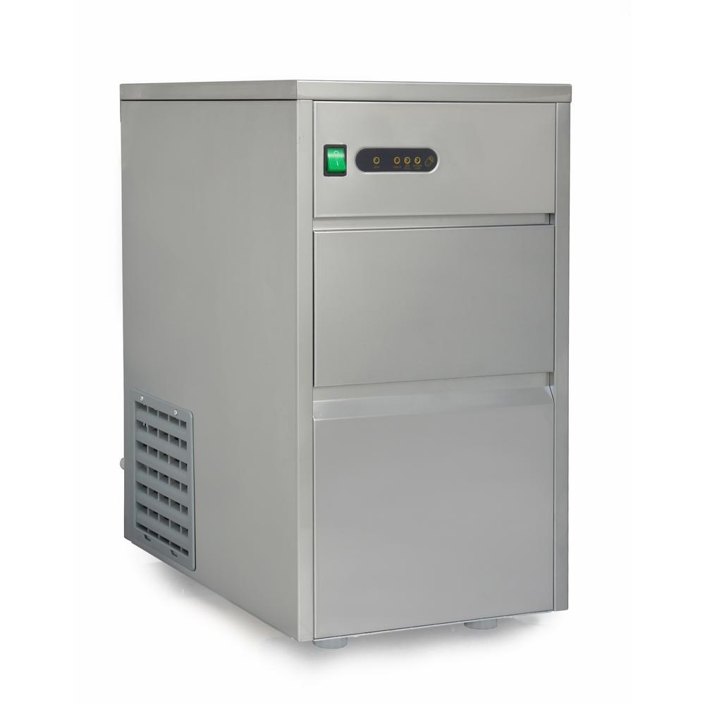 SPT 44 lb. Freestanding Automatic Ice Maker in Stainless SteelIM441C