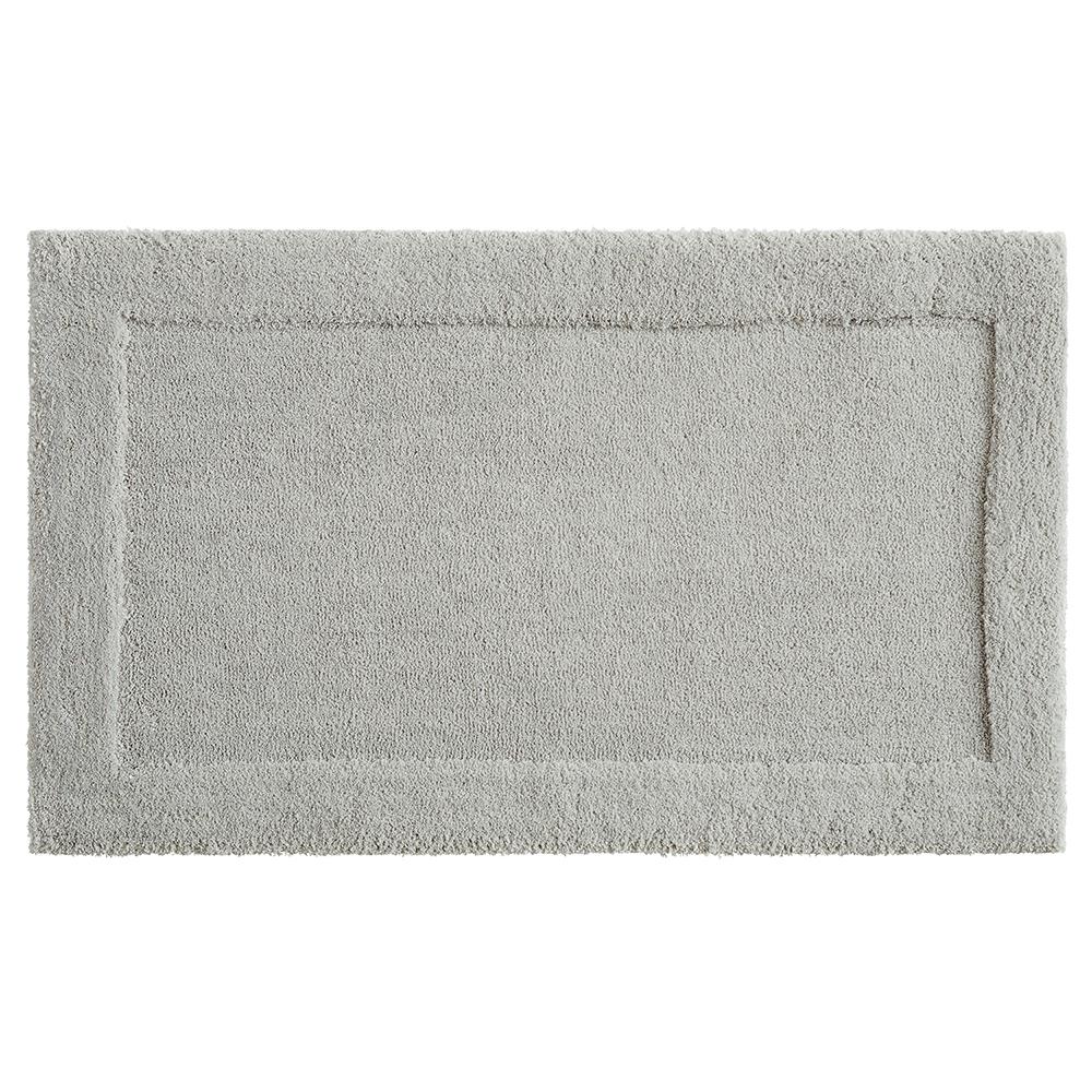 Mohawk Dynasty 30 in. x 50 in. Micro Denier Polyester Bath Mat in Gray