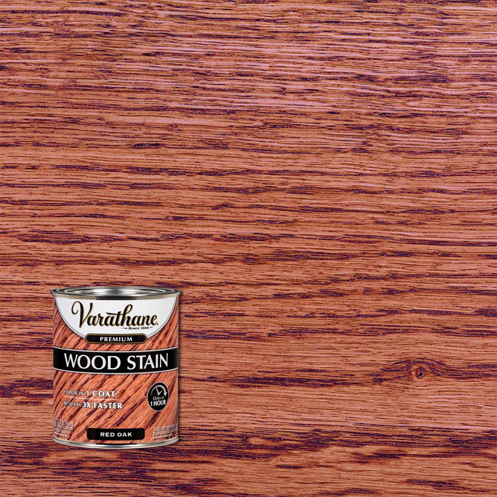Varathane 1 Qt Red Oak Premium Fast Dry Interior Wood Stain