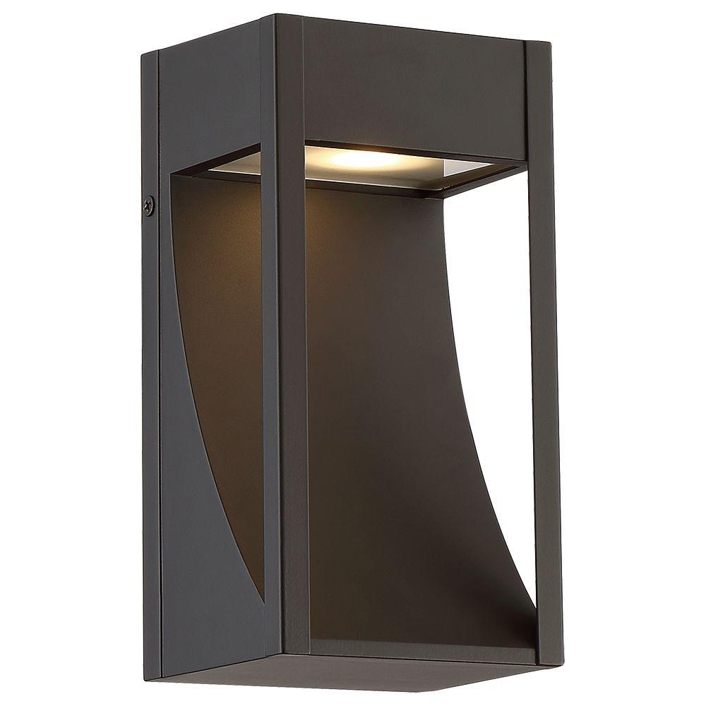 Good Lumens By Madison Avenue Bronze Outdoor Wall Mounted Oil Rubbed Bronze Outdoor Led Wall Mount Lantern