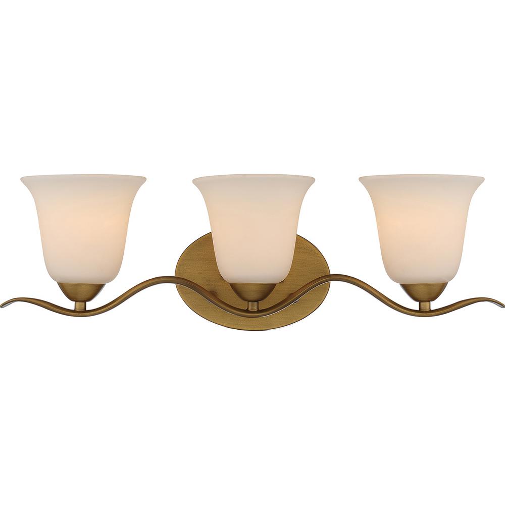 Thomas Lighting Harmony 3Light Aged Bronze Bath FixtureSL760362 The