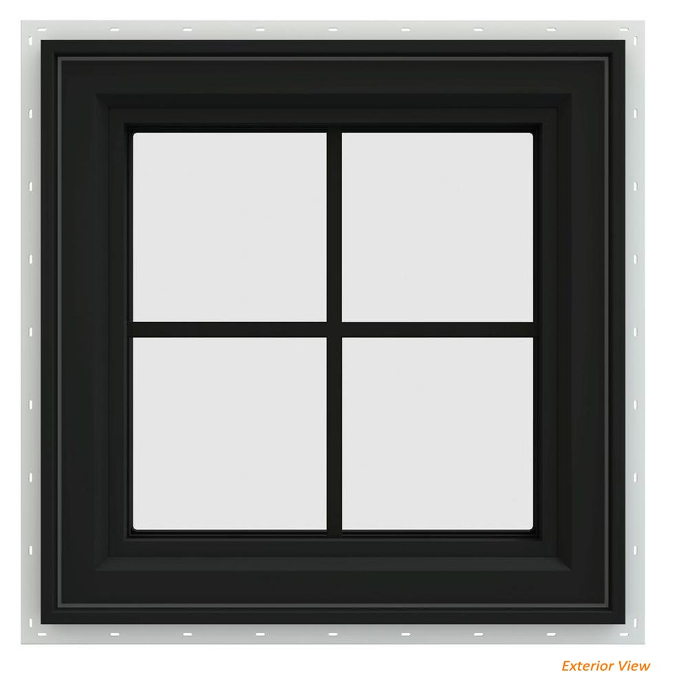 Jeld Wen Replacement Cat Windows The Home Depot V 4500 Series Bronze Painted Vinyl Right