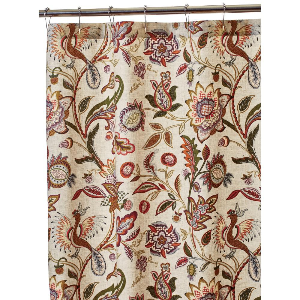 Home Decorators Collection Dreamcatcher 72 in. Shower Curtain in Fresco