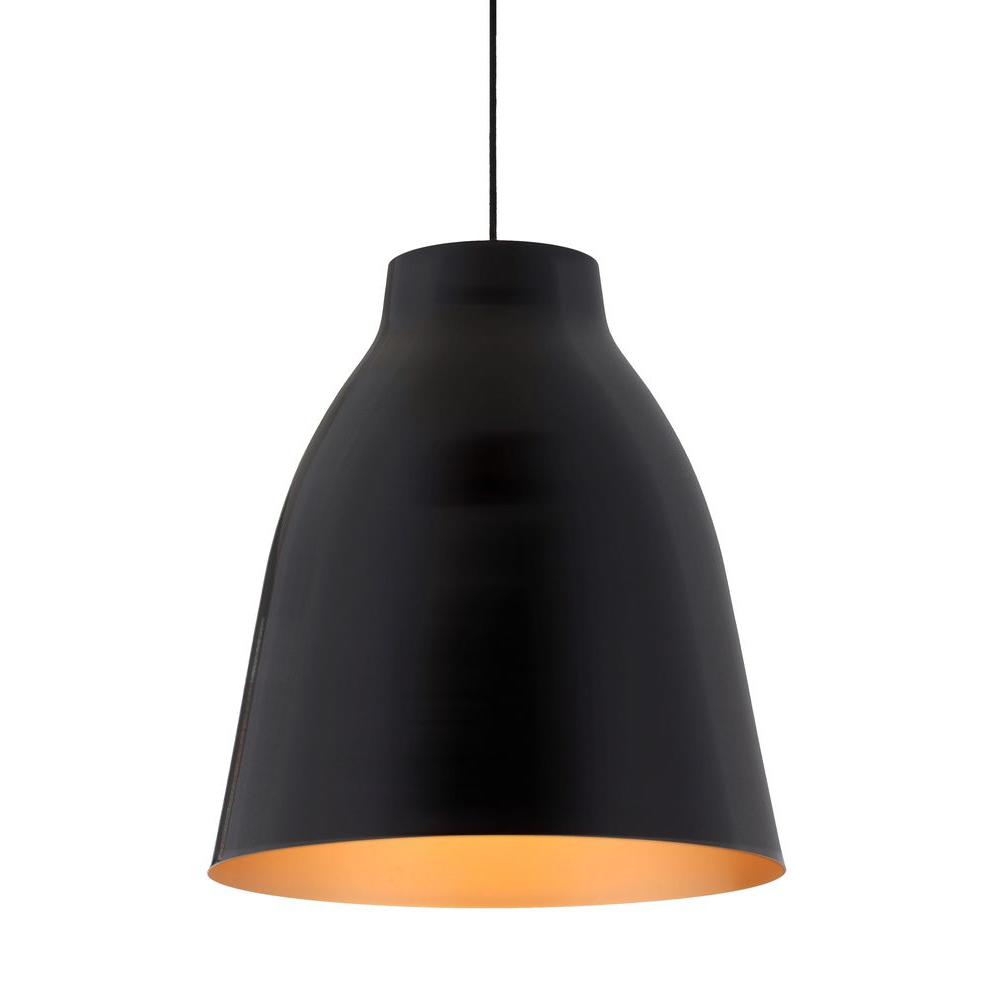 Black And Bronze Pendant Light zuo bronze 1 light matte black ceiling pendant