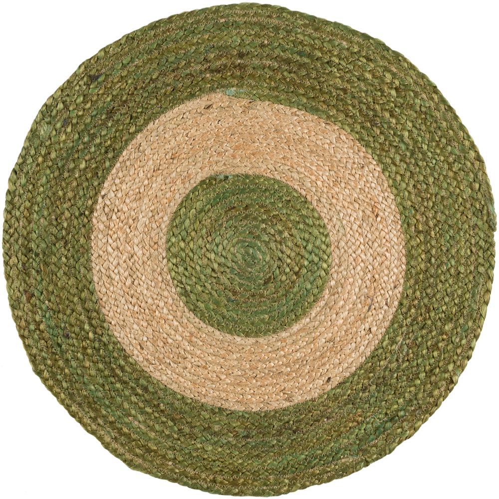 Artistic Weavers Caserta Grass Green 3 ft. x 3 ft. Round Indoor Area
