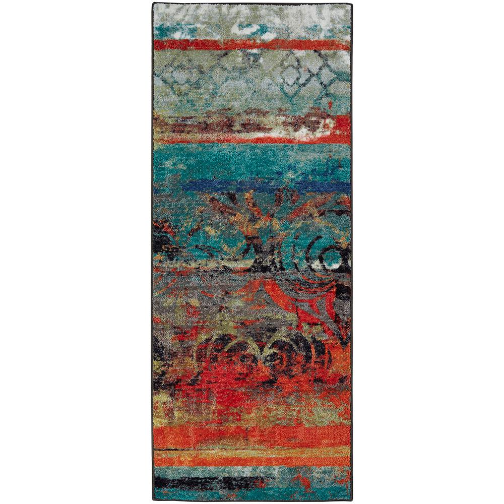 Mohawk Home Eroded Color Multi 2 ft. x 5 ft. Abstract Area Rug 681869