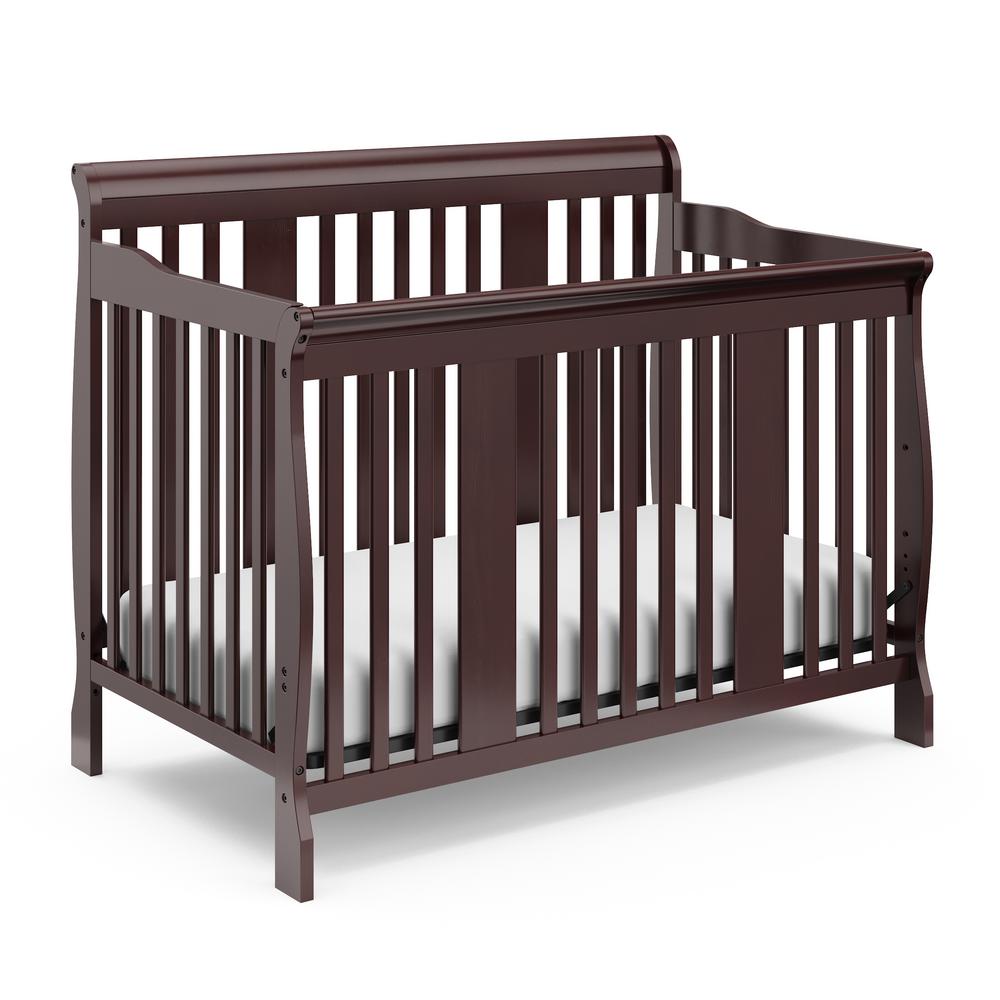 Storkcraft Equinox Vintage Driftwood 3 In 1 Convertible Crib 04524