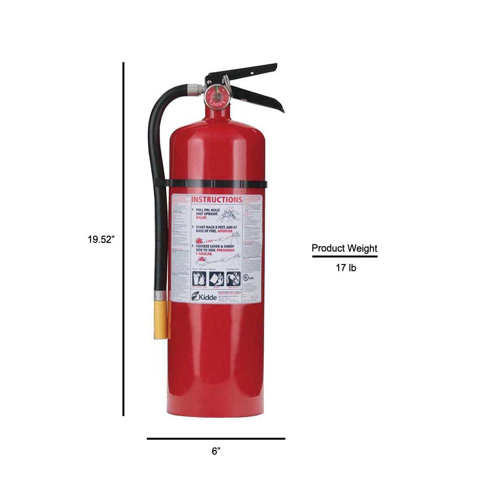 Kidde Pro 460 4a 60b C Fire Extinguisher 21005785 The Home Depot