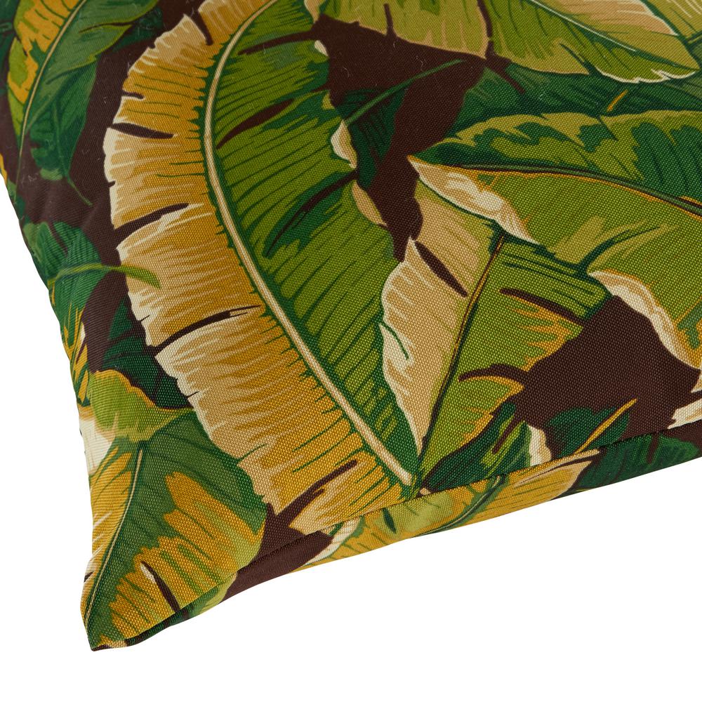 leaf green throw pillows
