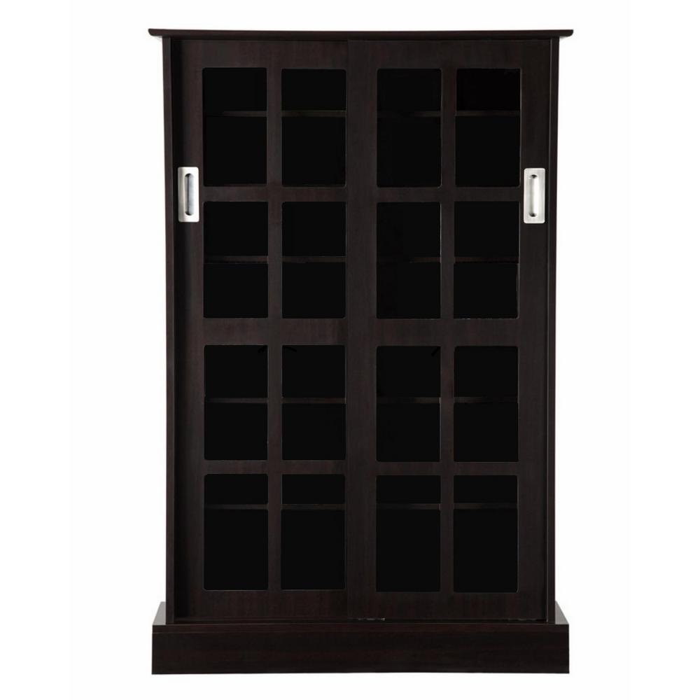 Atlantic Espresso Media Storage 94835721 The Home Depot Espresso Media Storage