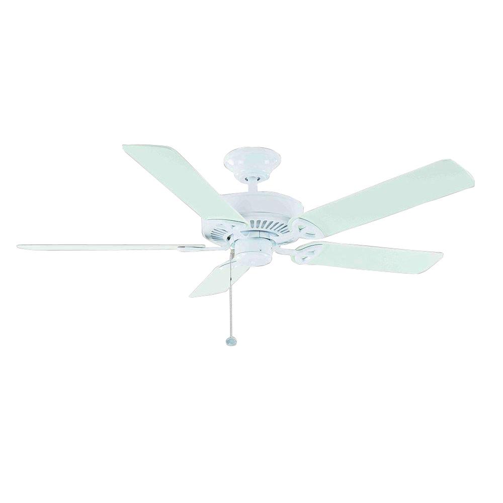 Farmington 52 In Indoor Matte White Ceiling Fan