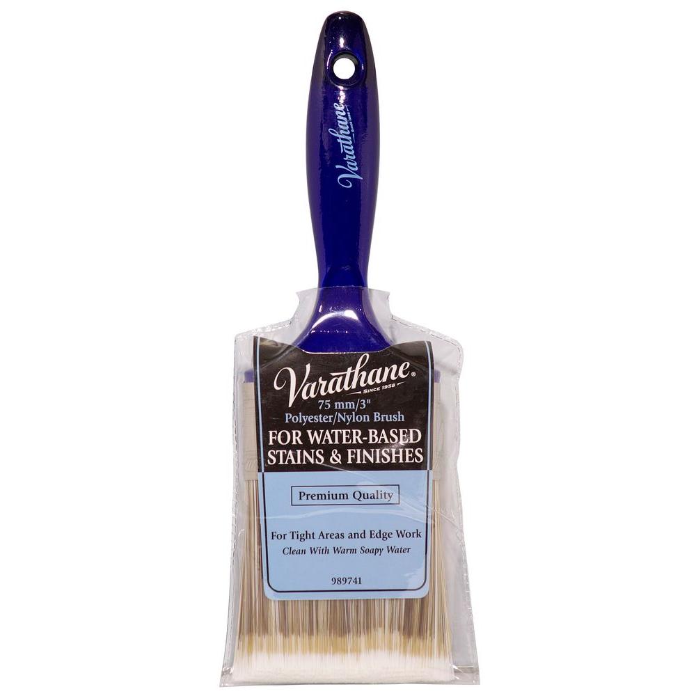 Varathane 3 in. Bristle WaterBased Brush (Case of 5)989741 The Home