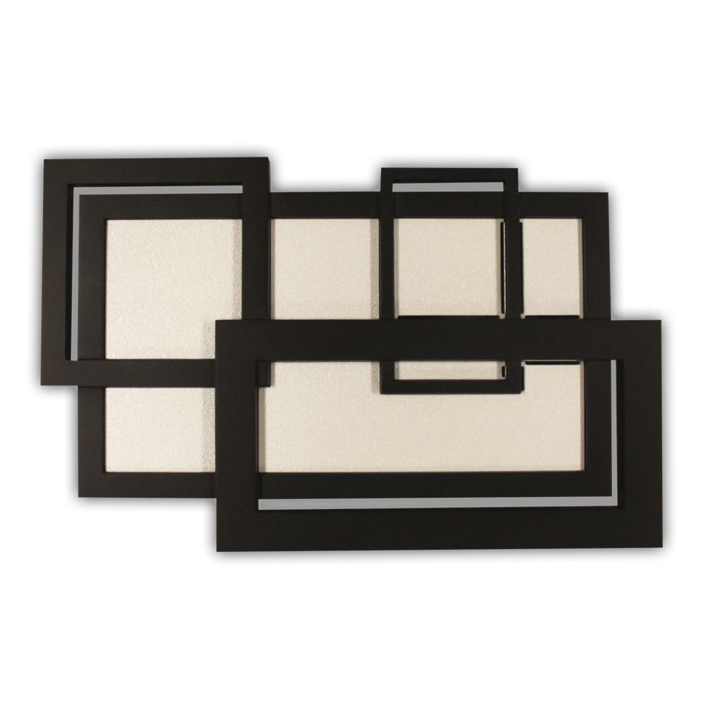 Heath Zenith Wireless Door Bell with Black Collage Cover by Heath Zenith