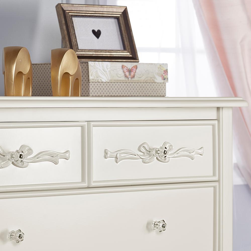 evolur aurora ivory lace dresser