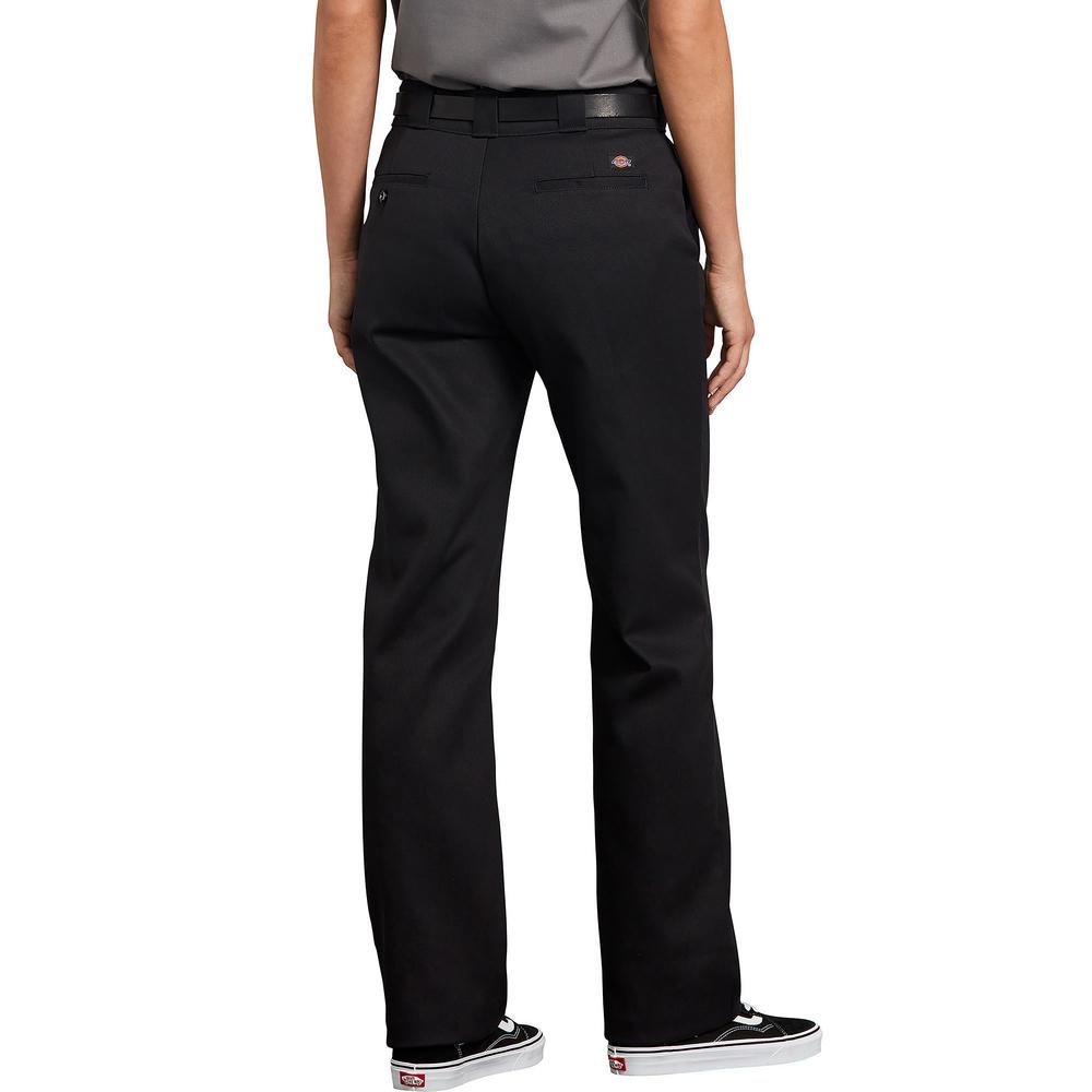 work pants women's black