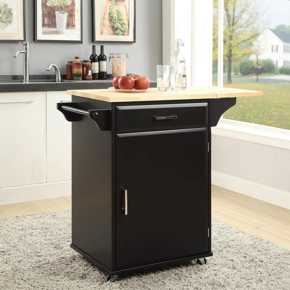 Black Kitchen Carts Sk19251b Bk 64 1000 