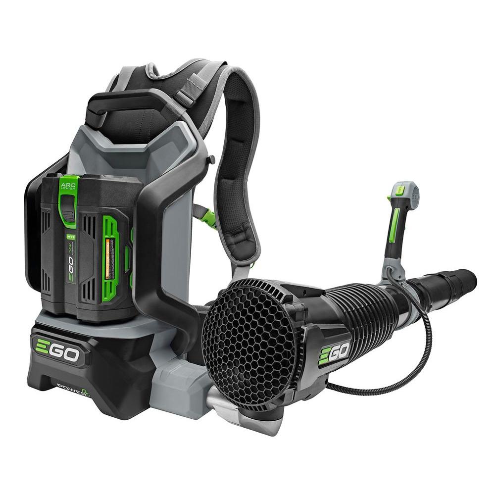 EGO 145 MPH 600 CFM 56-Volt Lithium-ion Cordless Backpack Blower with 5.0Ah... by EGO