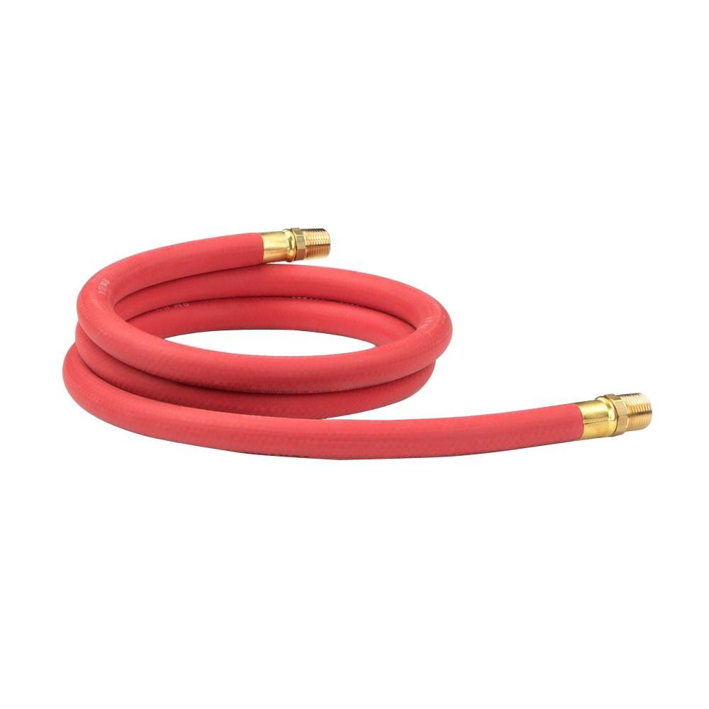 Tekton 6 Ft X 12 In Id Rubber Lead In Air Hose 250 Psi 46363