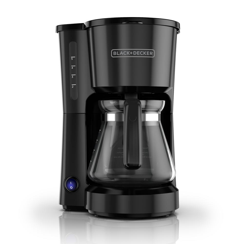 BLACK+DECKER 5Cup Switch Coffee Maker in BlackCM0700B The Home Depot